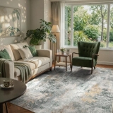 Lahome Modern Abstract Area Rug 6×9 Rugs for Living Room