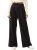 EVALESS Womens Wide Leg Waffle Knit Pants Elastic High Waisted Loose Fit Comfy B
