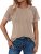 AUTOMET Women’s Lace Short Sleeve Tops