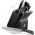 CoquusAid Knife Set, Upgrade 15 Pcs Knife Block Set with Widened Ventilated Slot