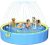 Yivsen 63in Sturdy Dog Pool with Sprinkler