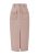 KIRUNDO Midi Skirts for Women Summer Fall High Waisted Cargo Trendy Pencil Slit