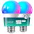Linkind A19 Smart Light Bulbs, Compatible with Alexa/Google Home, 2 Pack