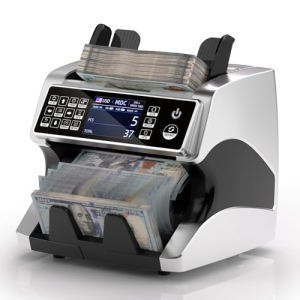 MUNBYN IMC01 Bank Grade Money Counter Machine Mixed Denomination