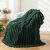 NEWCOSPLAY Super Soft Throw Blanket Dark Green Premium Silky Flannel Fleece 3D R