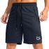 SANTINY Women’s 3.5”/5”/7” Athletic Gym Running Shorts Zipper Pockets