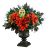 National Tree Company, 20inch Artificial Boo-Tiful Halloween Urn with Orange Flo