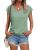 AUTOMET Womens V Neck T Shirts Spring Summer Cap Sleeve Basic Tees Trendy Cute T