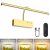 Lightbiz Picture Light, 15.35inch 5400mAh Rechargeable Picture Lights for Wall B