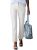 Sidefeel Women’s White Jeans High Waisted Tummy Control Jeans Straight Legs Summ