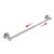 RFOUO Adjustable Towel Bar 12.3-23.1 Inch -Bath Towel Rack with SUS 304 Stainles