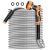 Omont Metal Garden Hose 50FT, Heavy Duty 304 Stainless Steel Water Hoses with No