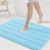 Grandaily Chenille Striped Bathroom Rugs 36×24