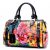 Genuine Leather Bags Flower Purses Floral Bag Tote Handbags for Women Cross Body