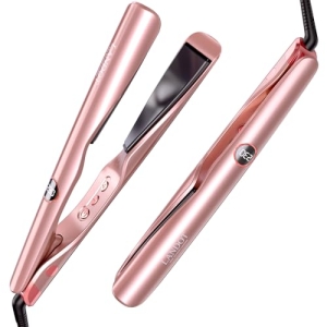 LANDOT Hair Straightener and Curler 2 in 1
