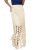 Cicy Bell Womens Hollow Out Maxi Skirts Summer High Waisted Boho Fringe Hem Long