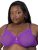 Curvy Couture Women’s Plus Size Sheer Mesh Full Coverage Unlined Underwire Bra P