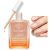 modelones Nail Strengthener and Growth Glitter Dark Brown Nail Polish Nail Repai