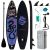 FunWater 11’×32″×6″ Inflatable Stand Up Paddle Board with Premium SUP Paddleboar