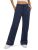 ATHMILE Women’s Flare Sweatpants Fleece Lined Baggy Extra Long Cute Pants High W