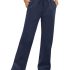 PRETTYGARDEN Women’s Long Sleeve Cowl Neck Ribbed Knit Spring Shirts Slim Fit Ru