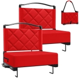 Kaganoon Stadium Seats with Back Support Cushion