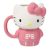 Silver Buffalo Sanrio Hello Kitty Halloween Spooky Pink Skeleton Costume Ceramic