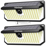 DijiuGoya Solar Security Lights Outdoor