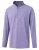 M MAELREG Mens Quarter Zip Pullover Dry Fit Striped Mock Neck 1/2 Halff Quarter