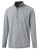M MAELREG Sweatshirts for Men Pullover Performance Mock Neck Pin Stripe Heather