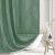 Siiluminisoy Extra Long Green Boho Shower Curtain