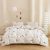 ECOCOTT Duvet Cover King Size, 3 Pcs Cartoon Cats Animal Print Pattern Duvet Cov
