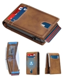 furid Card Wallet For Men Slim: Smart Rfid Minimalist Front Pocket Pop Up Wallet