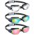 QALLY Kids Goggles Age 4-16, Kids Swimming Goggles UV Protection Anti-Fog No Lea