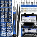 Eyeglass Sunglass Repair Kit,MINGFIX Magnetic Eye Glasses Repairing Tool Kit wit