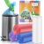 Small Trash Bags 4 Gallon Bathroom Garbage Bags – 100 Count