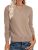 ANRABESS Sweaters for Women Long Sleeve Lightweight Crewneck Soft Basic Knit Loo