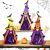 Halloween Decorations Indoor – Halloween Decor – 3PCS Witch Gnomes