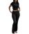 COPYLEAF Two Piece Lounge Sets for Women Fold Over Flare Pants Short Sleeve Crop