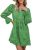 Dokotoo Spring Dresses for Women 2026 Fashion Tassel V Neck Boho Dress Long Slee