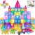 Jasonwell 110PCS Magnetic Tiles Building Blocks Set for Boys Girls Preschool Edu
