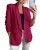 KIRUNDO Womens Blazer 2026 Spring Fall Bussiness Casual Long Sleeve Open Front W
