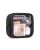 BAGSMART Mini Clear Makeup Bag for Women Portable Travel Toiletry Bag