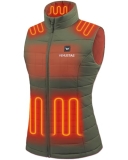 Venustas Women’s Heated Vest with Battery, Lightweight Quilted Vest for Women