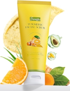 Revitalizing Exfoliation Face Scrub with Vitamin C and Turmeric