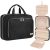 BAGAIL Hanging Toiletry Bag for Women Water-resistant Cosmetic Bag Large Capacit