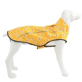 Mile High Life Dog Raincoat, Adjustable Waterproof Reflective Rain Jacket for Sm