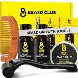 The Beard Club Enhanced Beard Growth Kit – Derma Roller