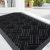 OLANLY Indoor Outdoor Mat, Sturdy Natural Rubber Floor Mat