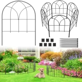 Youpehom Small 12.55″*16.53″ Decorative Garden Fencing Border